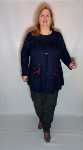 Туника BE-9978 Кашемир (Турция, разные производители) — размеры 3