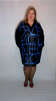 Платье-туника "Шик" ( электрик)